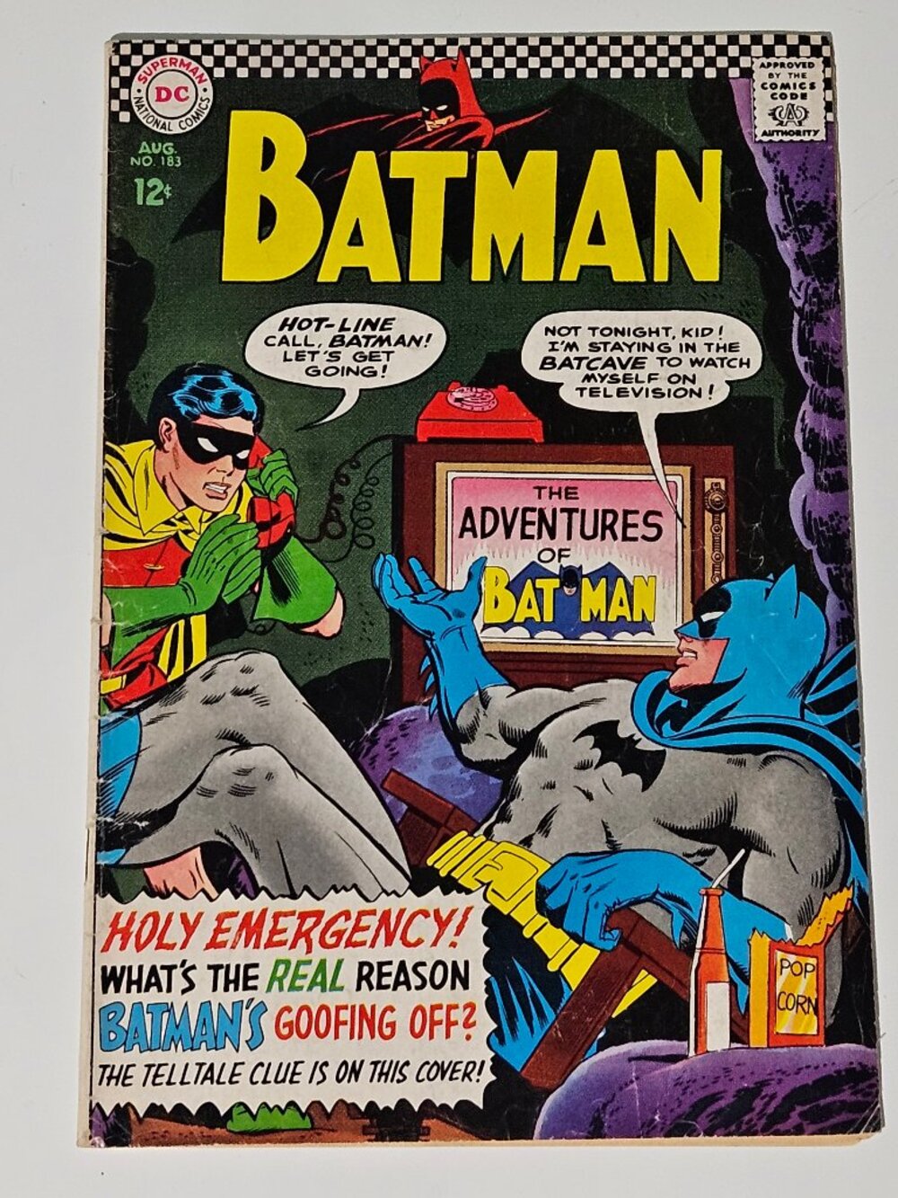 Batman #183 (DC Comics, 1966) 2nd App. Poison Ivy Silver Age C-049